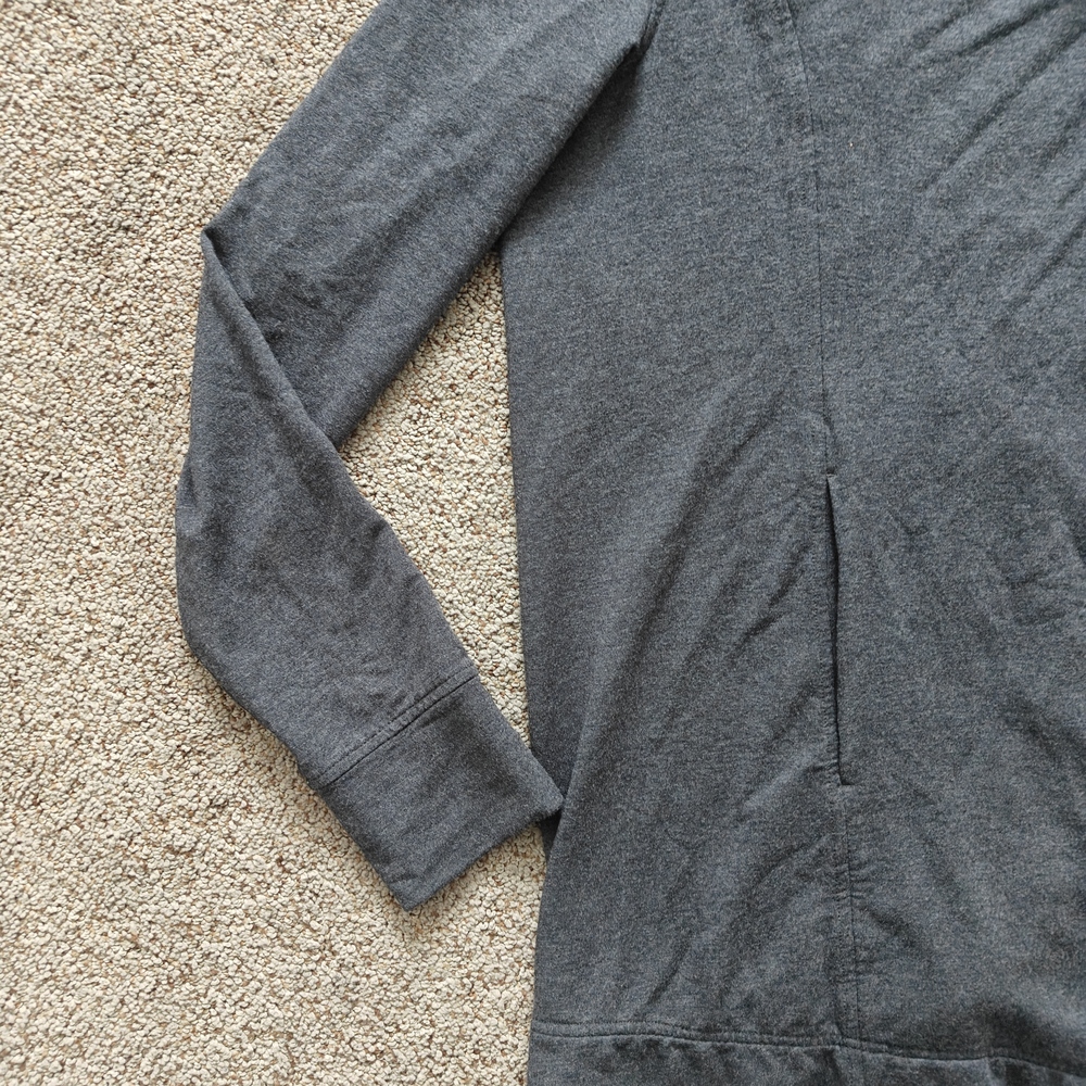 Lululemon Athletica Womens Coast Wrap Heathered Dark Gray Mod Jacket 12 - Picture 3 of 12